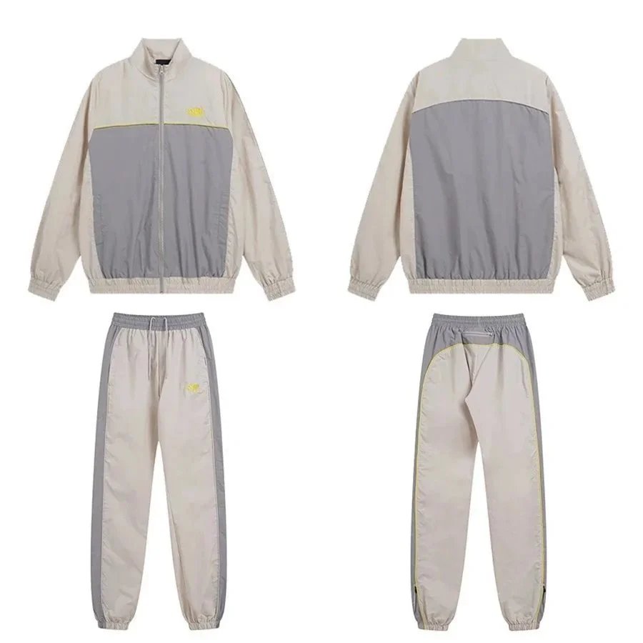 Syna World Logo Shell Tracksuit Brown/Beige
