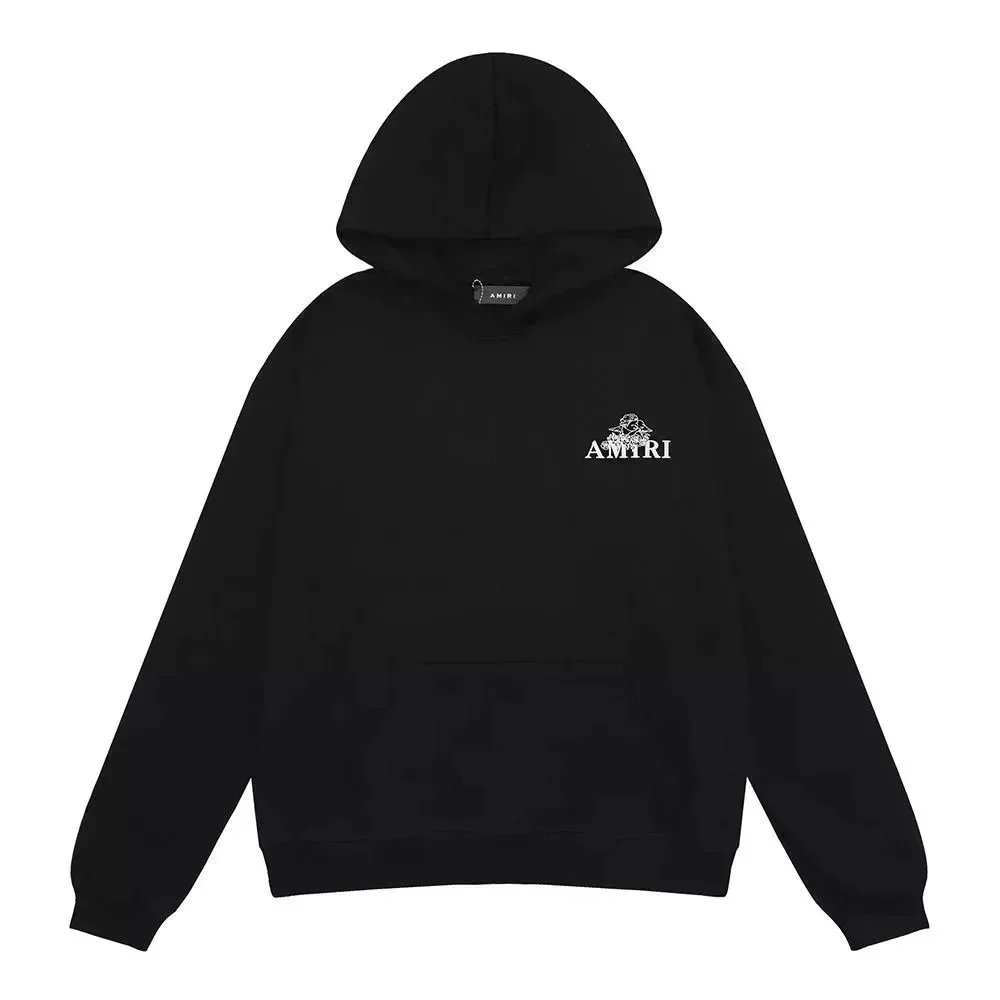 AMIRI Core Logo Hoodie Black/White