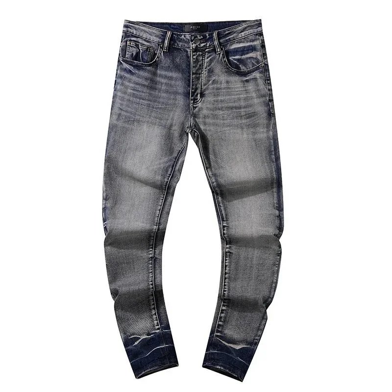 AMIRI Crystal Distressed Skinny Jeans Black