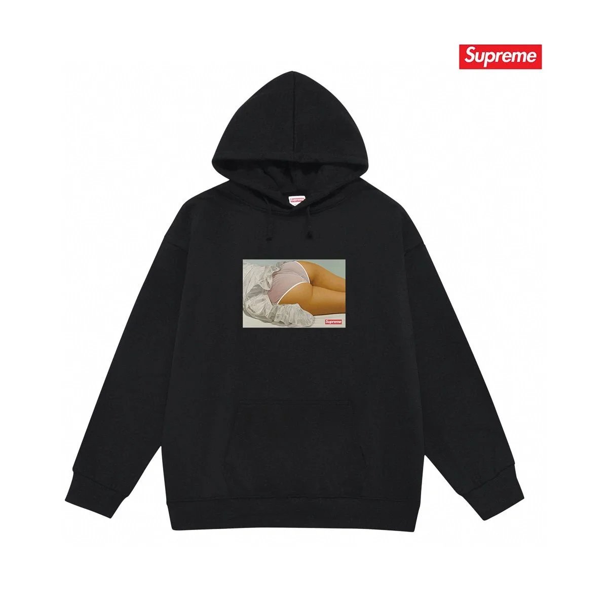 Supreme x Yohji Yamamoto Pumpkin Hooded Sweatshirt White