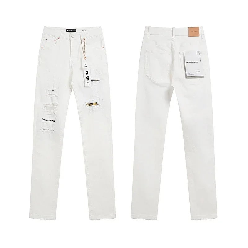 Purple Brand Repeat-Logo Skinny Jeans
