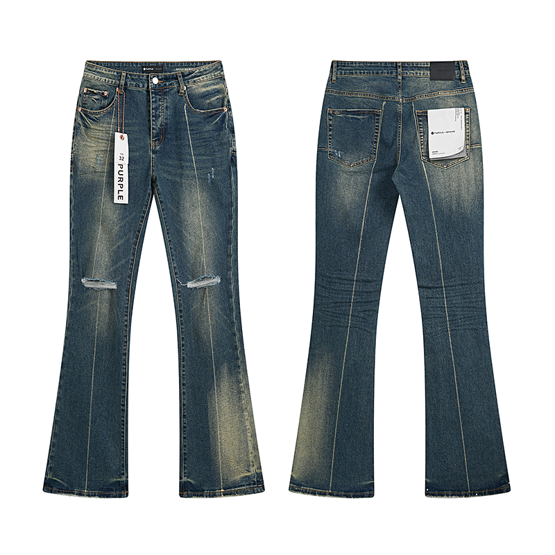 Purple Brand Repeat-Logo Skinny Jeans