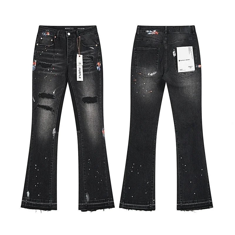 Purple Brand Repeat-Logo Skinny Jeans