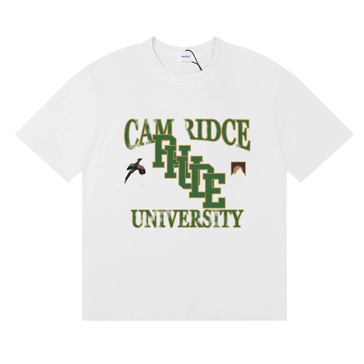 Rhude Beach Side Tee Vintage White