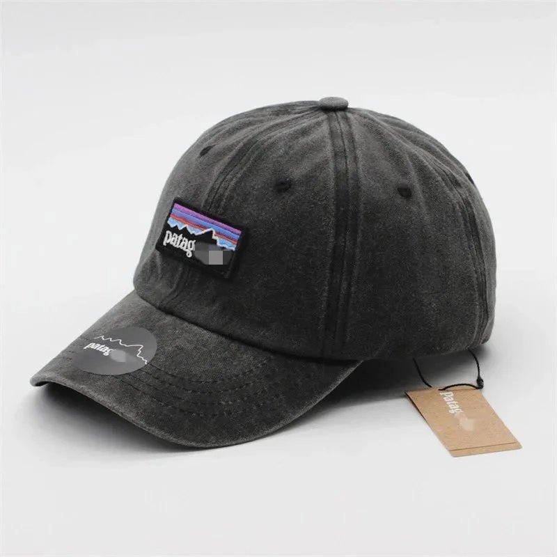 Patagonia P-6 Label Trad Cap Washed Black