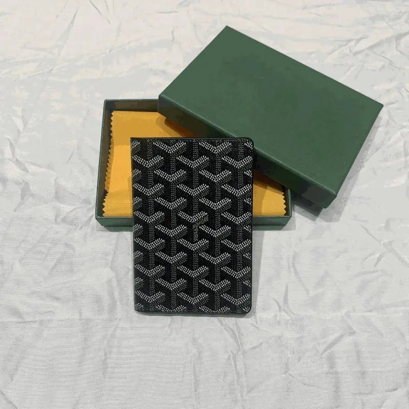 Goyard Saint Pierre Card Wallet Black