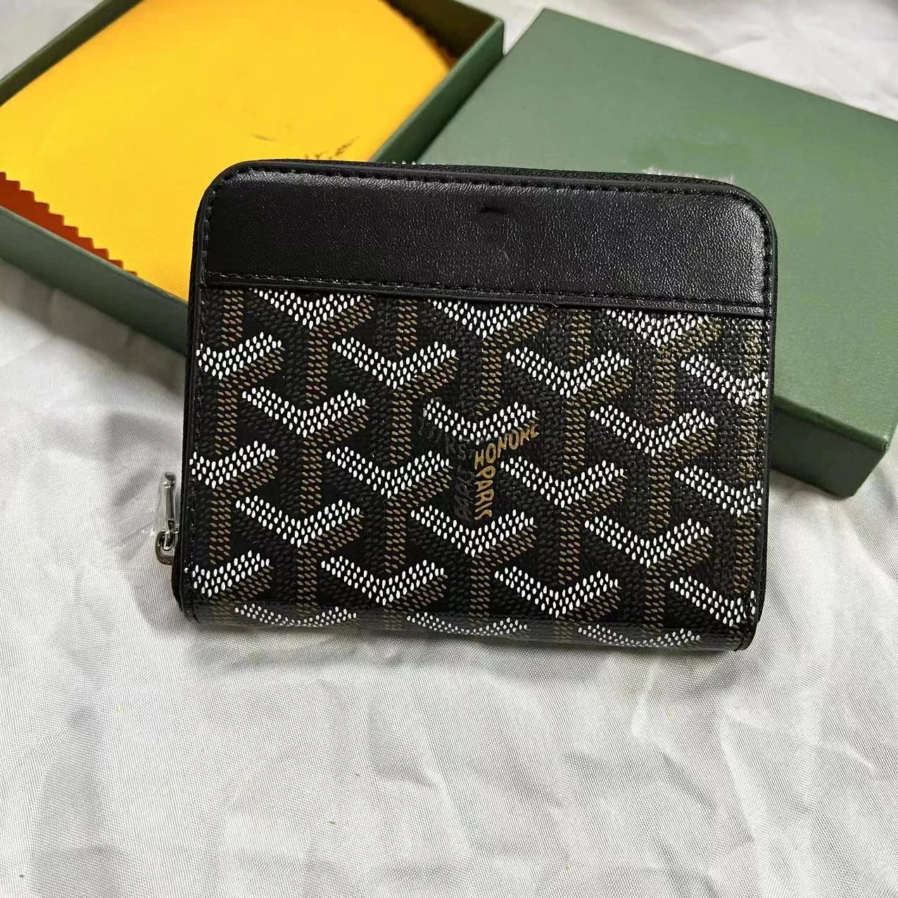 Goyard Saint Pierre Card Wallet Black