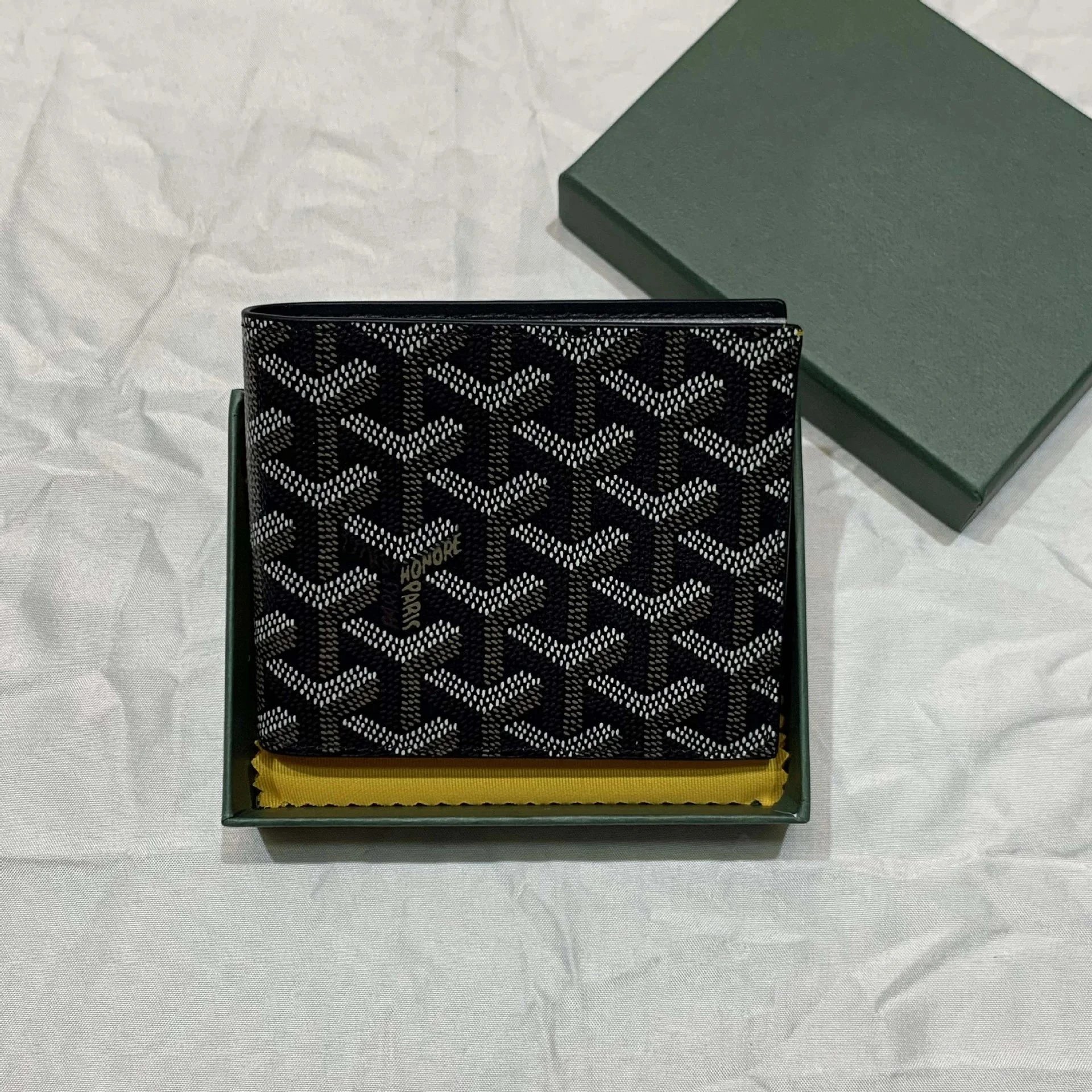 Goyard Saint Pierre Card Wallet Black