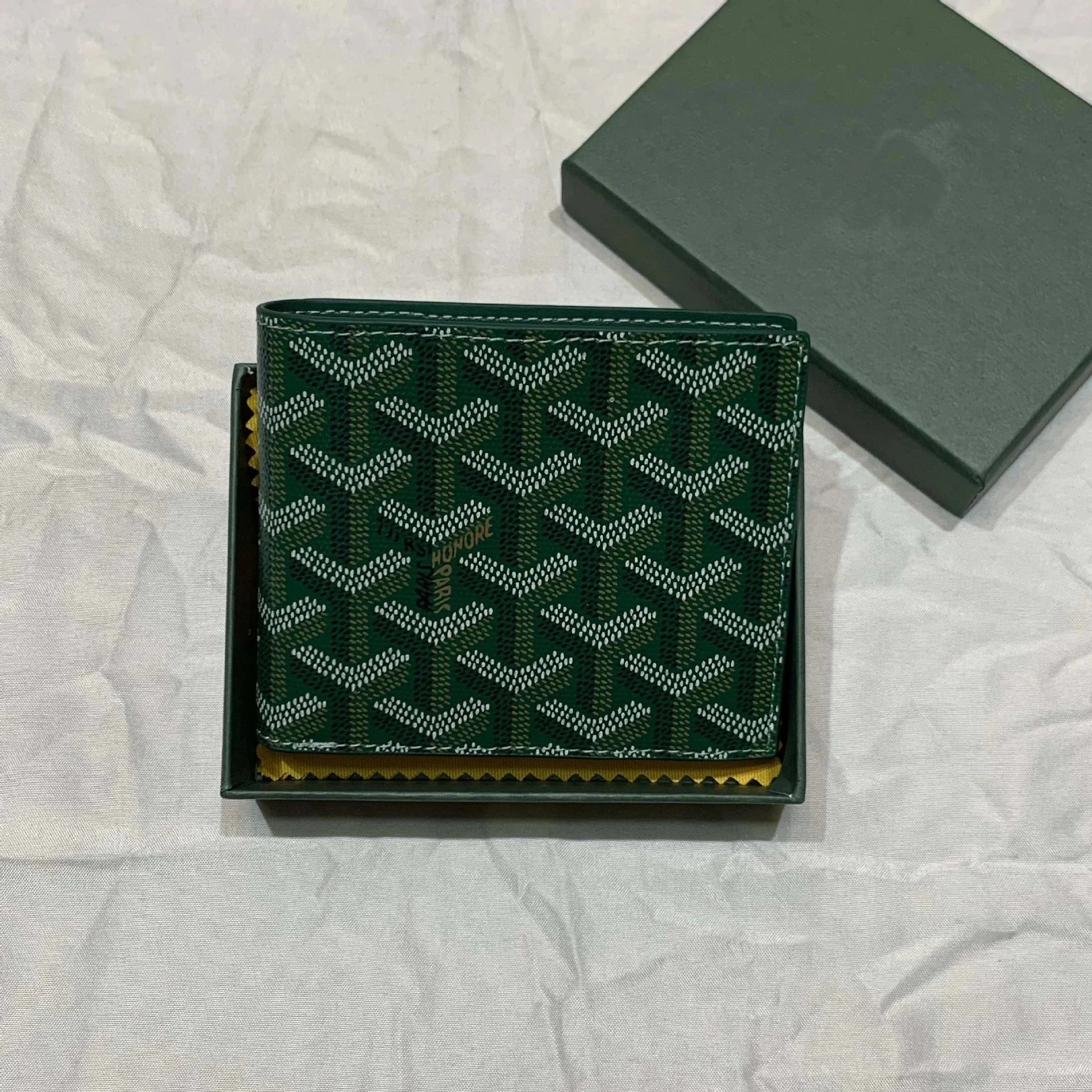 Goyard Saint-Florentin Wallet Green Goyardine