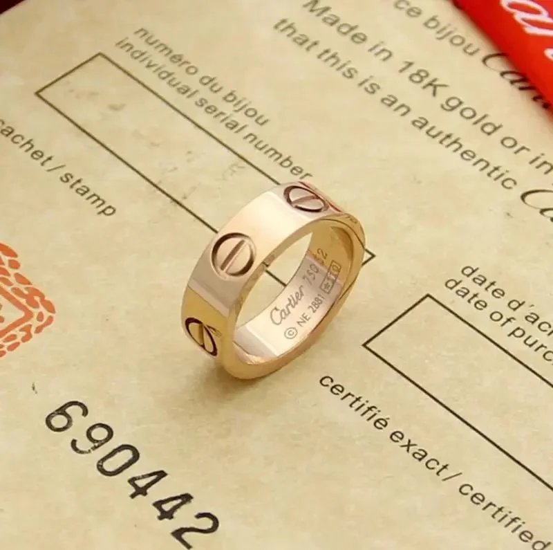 Cartier Love Solitaire Ring Yellow Gold Diamond