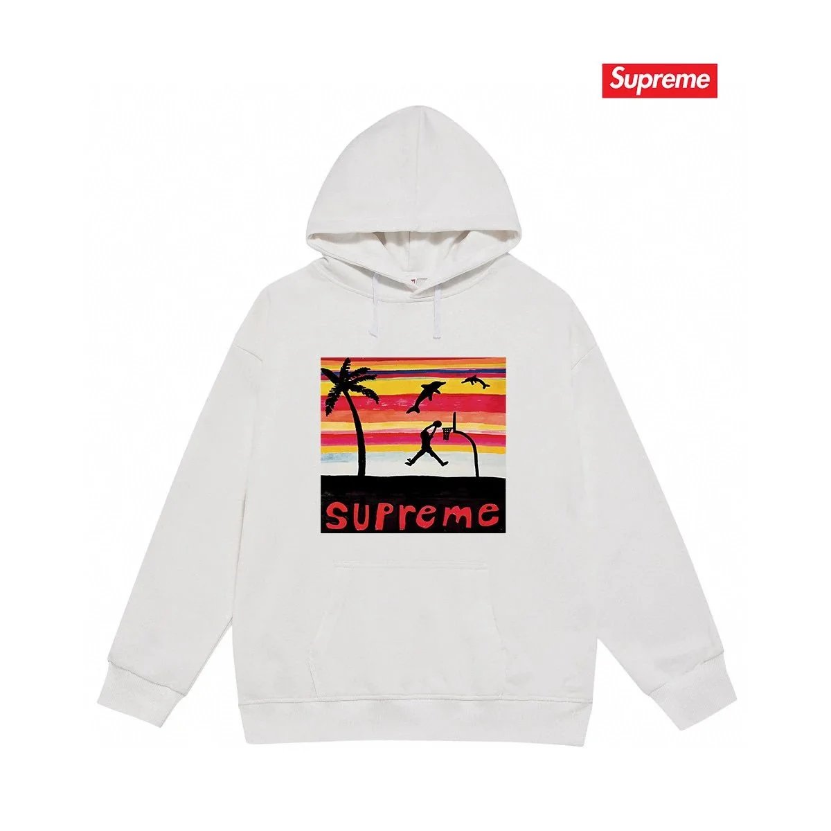 Supreme Lollipop Hooded Sweatshirt Black