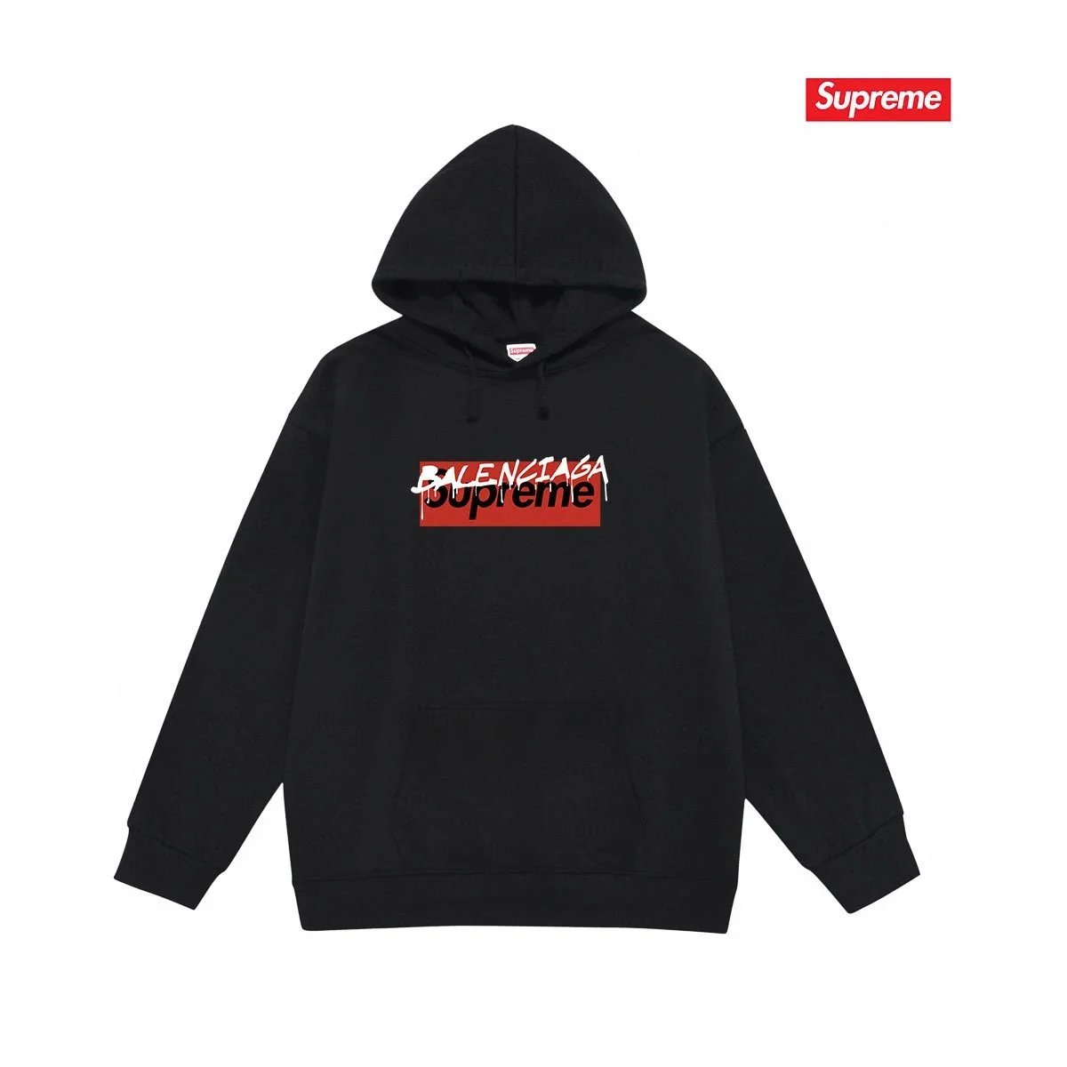 Supreme West Hollywood Box Logo Hoodie White
