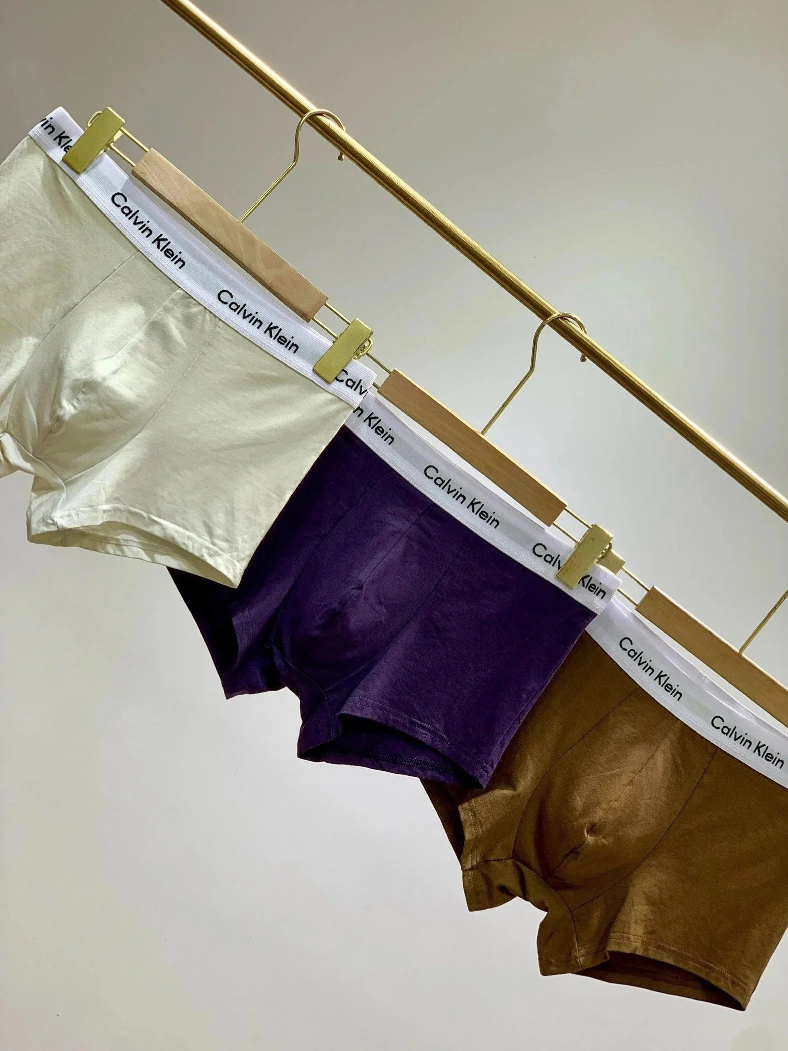 Calvin Klein Underwear Cotton Stretch Low Rise Trunk 3 Pack Multicolor