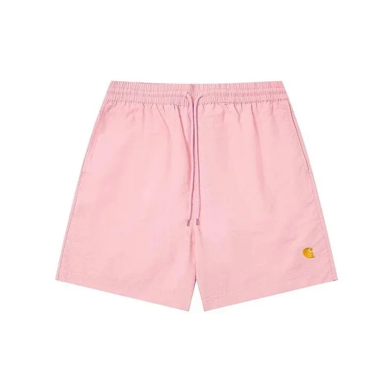 Carhartt WIP Chase Swim Trunks Air Pink/Gold