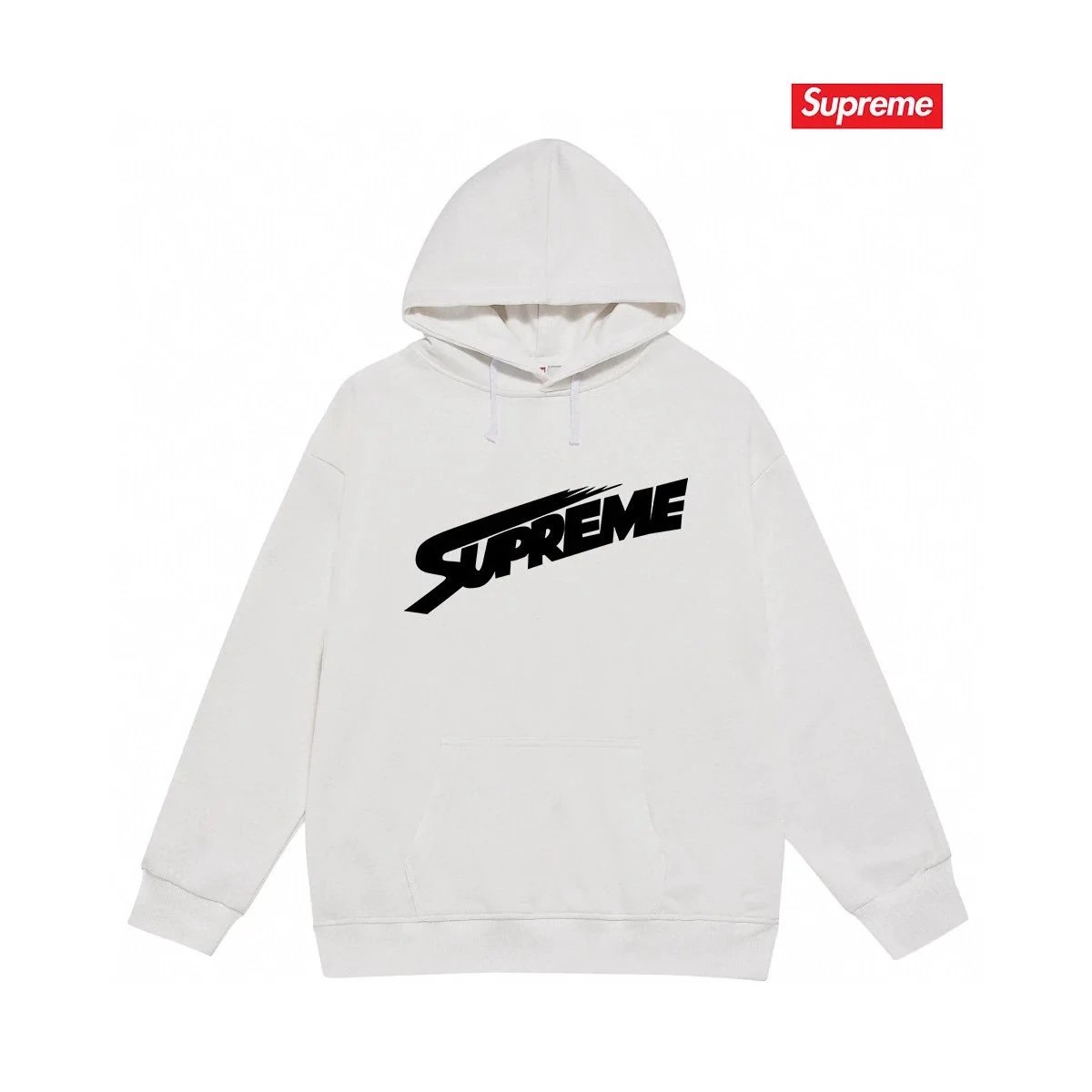 Supreme Tera Patrick Collegiate Hooded Sweatshirt White