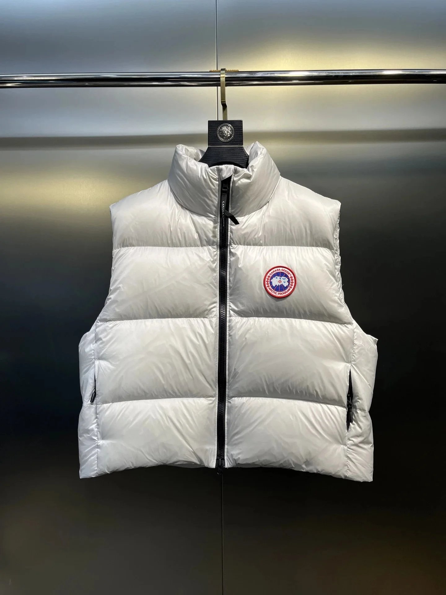 Canada Goose Cypress Puffer Vest Silver