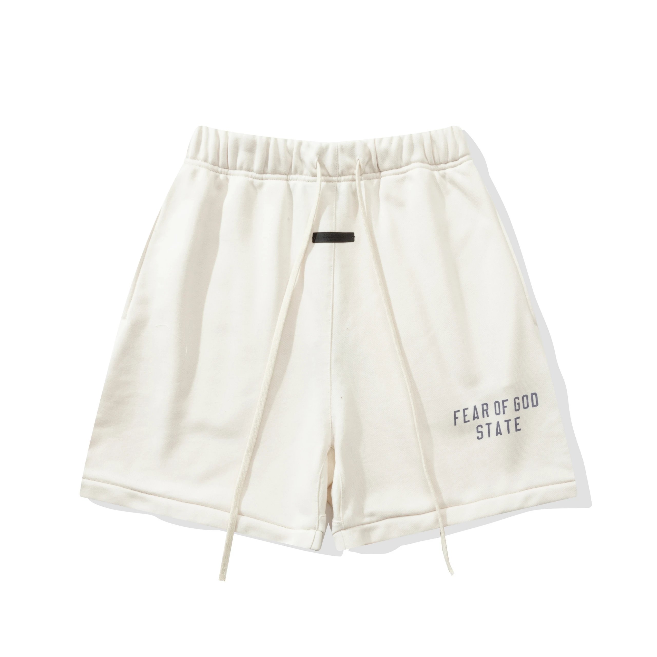 Fear of God Essentials State Heavy Crewneck T-Shirt Cream