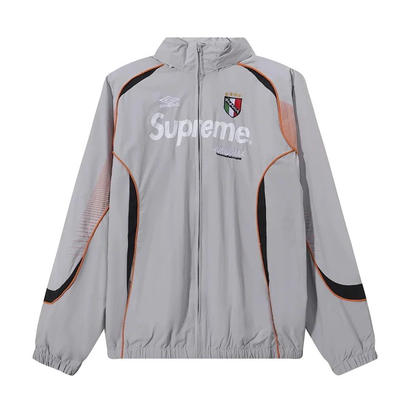 Supreme x Umbro Track Jacket Grey