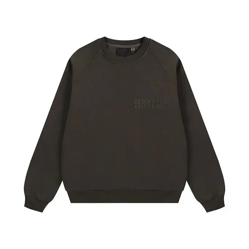 Fear of God Essentials FW22 Crewneck Sweatshirt Off Black