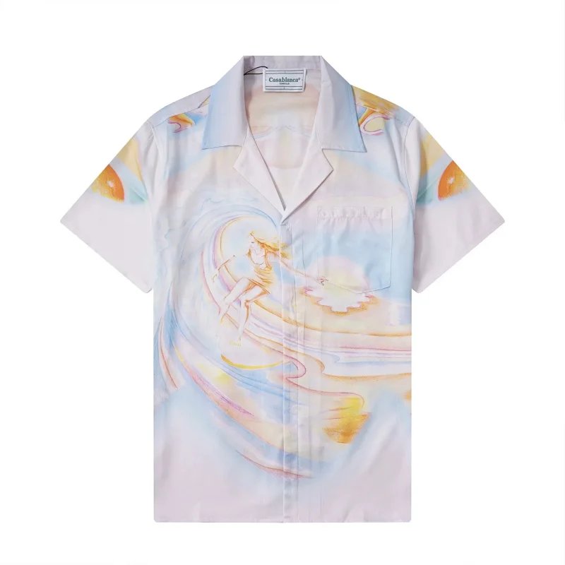 Casablanca Psychedelic Nirvana Swim Shirt