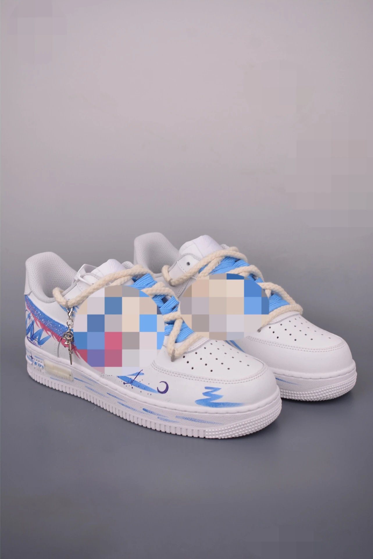 Louis Vuitton x Nike Air Force 1 Low Red Monogram