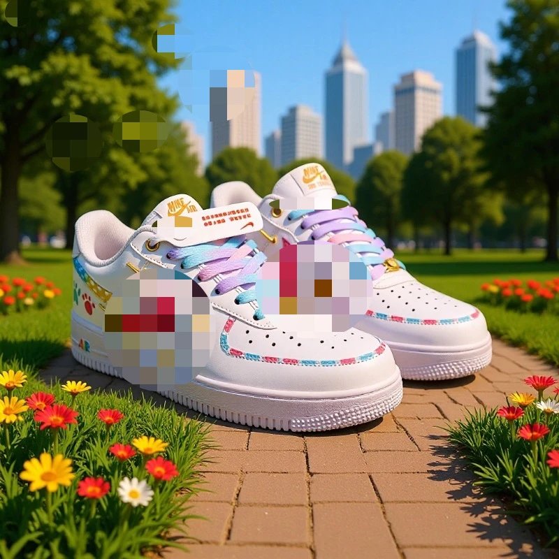 Louis Vuitton x Nike Air Force 1 Low Red Monogram
