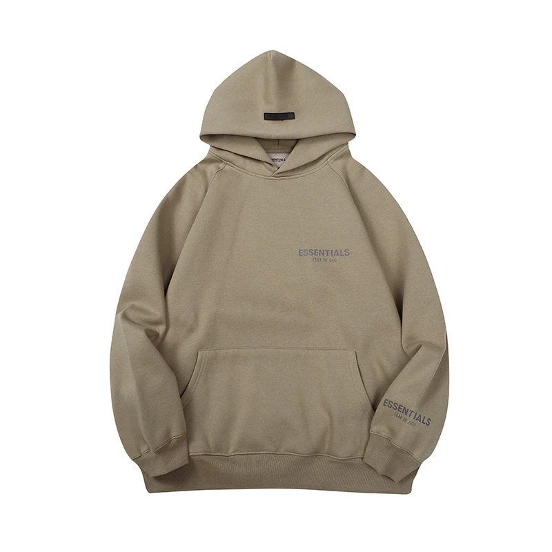 Fear of God Essentials Fleece Hoodie Desert Sand