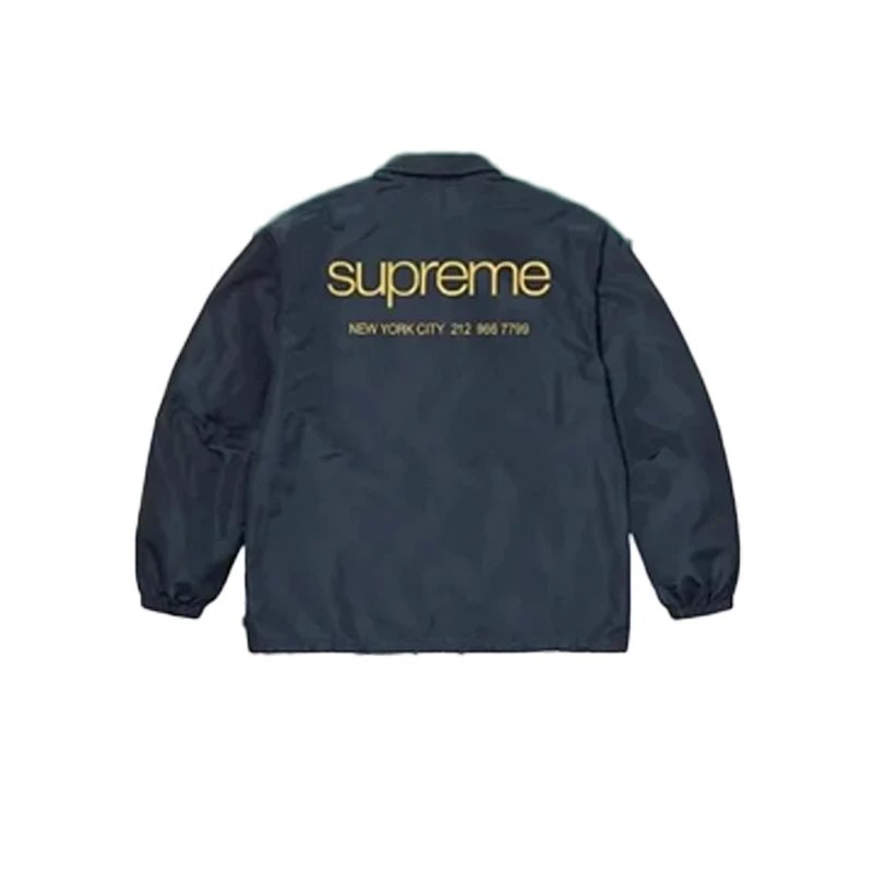 Supreme NYC Coaches Jacket Navy