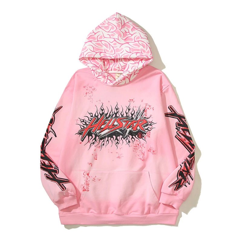 Hellstar Yoga Hoodie Blue