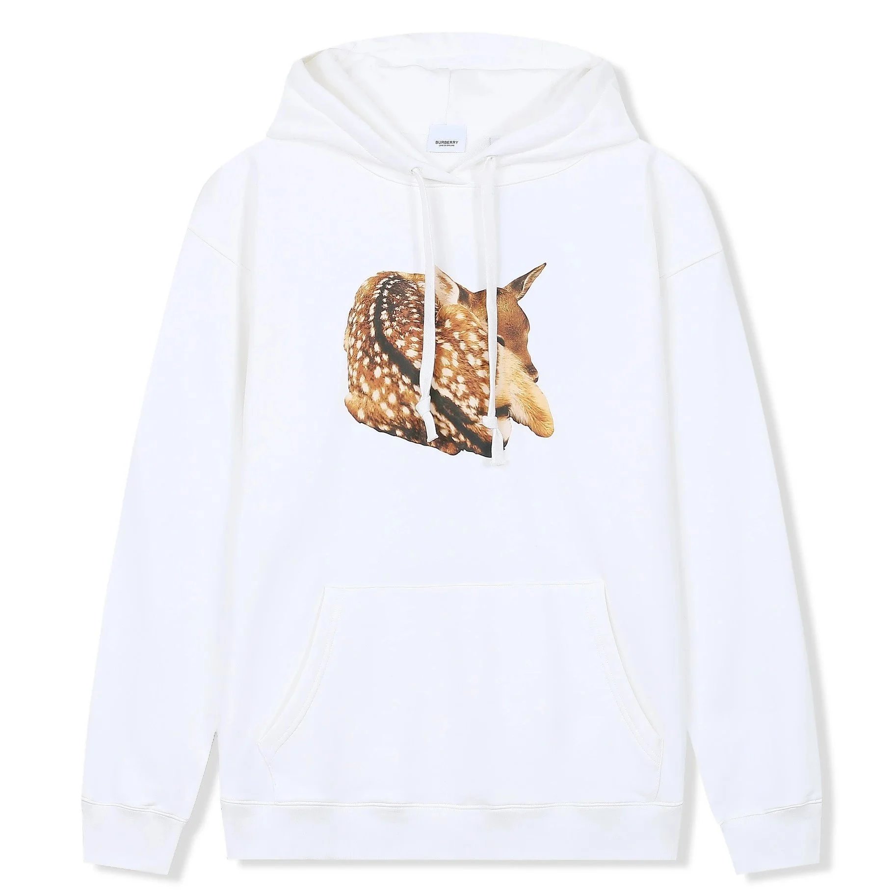 Burberry Angel Thomas Bear Hoodie White