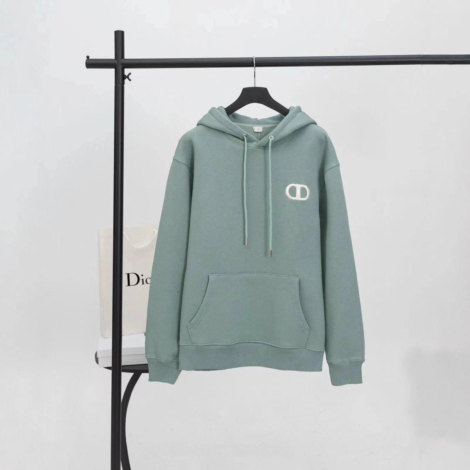 Dior CD Icon Hooded Sweatshirt Black