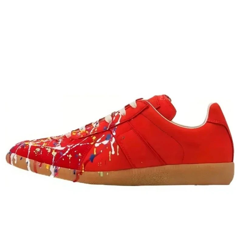 Maison Margiela Replica Low Red Paint Splatter