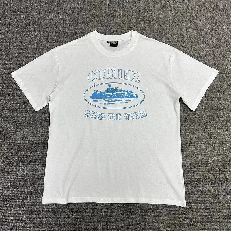 Supreme x Corteiz Rules The World Tee Black