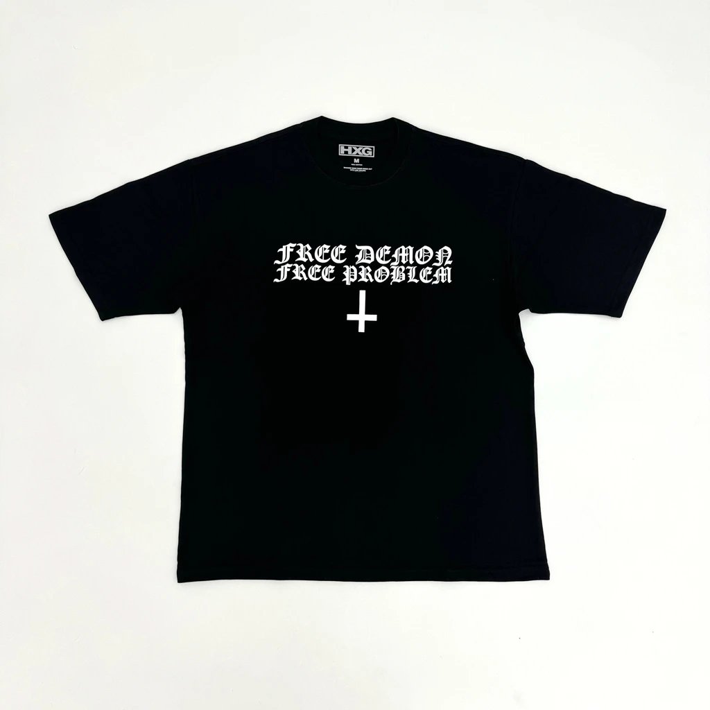 Homixide Gang Free Demon Free Problem Tour T-Shirt Black