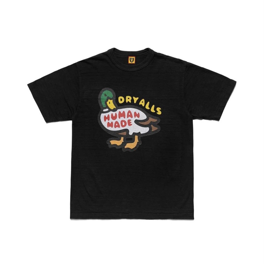 Human Made Duck Overalls Graphic T-Shirt Black