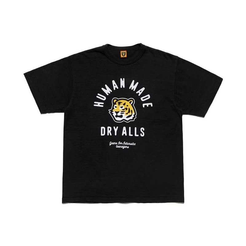 Human Made Duck Overalls Graphic T-Shirt Black