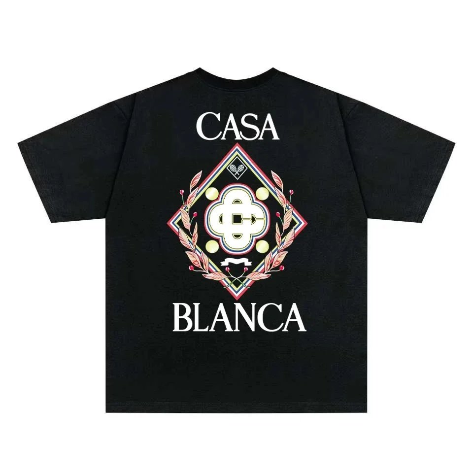 Casablanca Championship Diamond T-Shirt Black