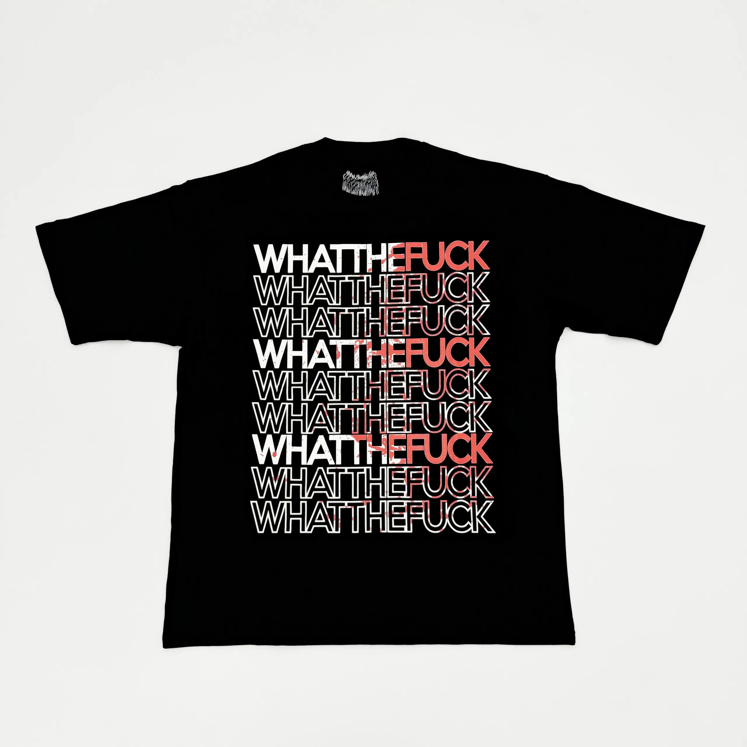 Ken Carson A Great Chaos Tour 'What The Fuck' T-Shirt Black