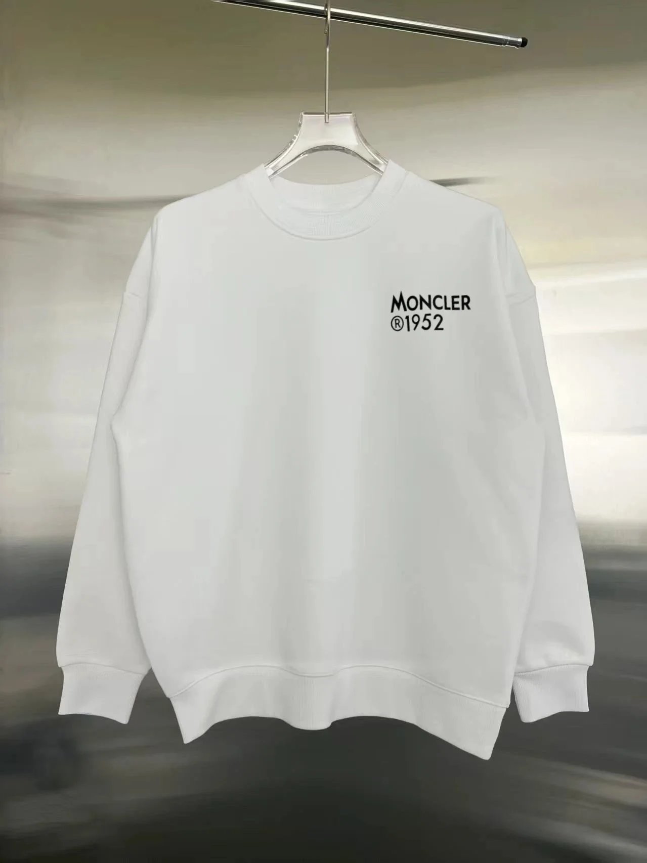 Moncler Archivio Creativo Tricolor Stripe Sweatshirt