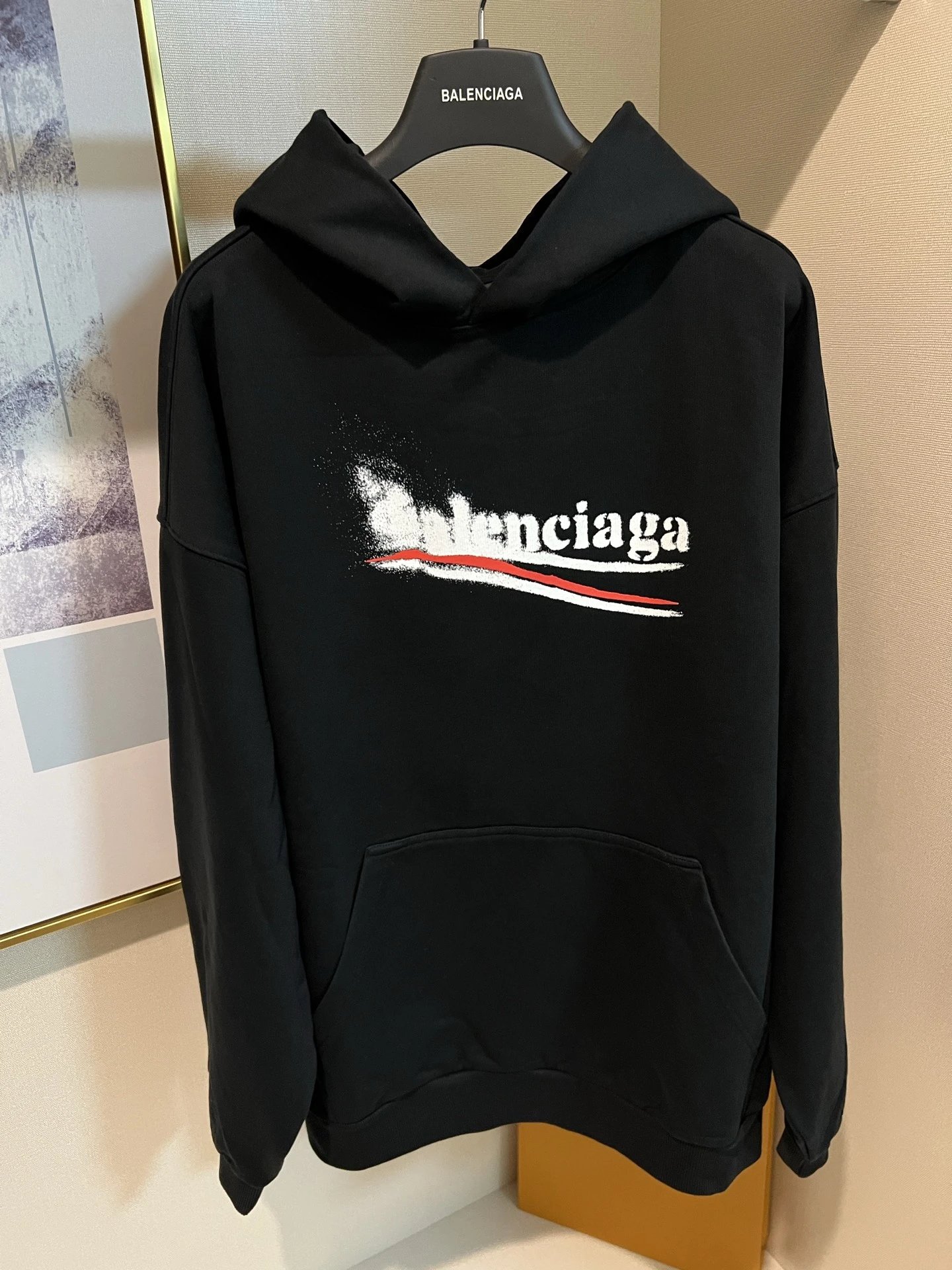 Balenciaga x adidas Zip-Up Hoodie 'Black'