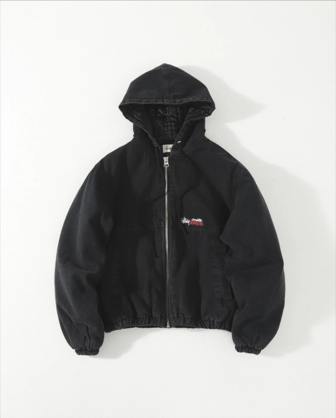 Denim Tears x Stüssy Never Renege Canvas Work Jacket Navy