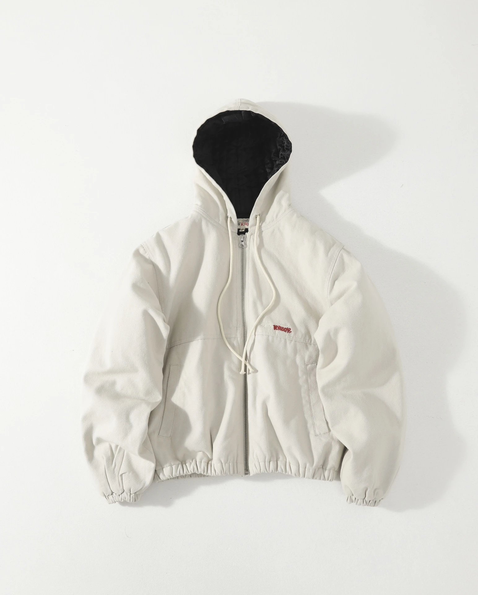 Denim Tears x Stüssy Never Renege Canvas Work Jacket Navy