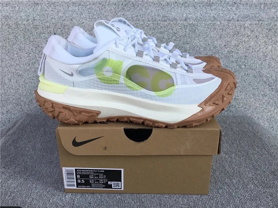Nike ACG Mountain Fly 2 Low White Bright Mandarin