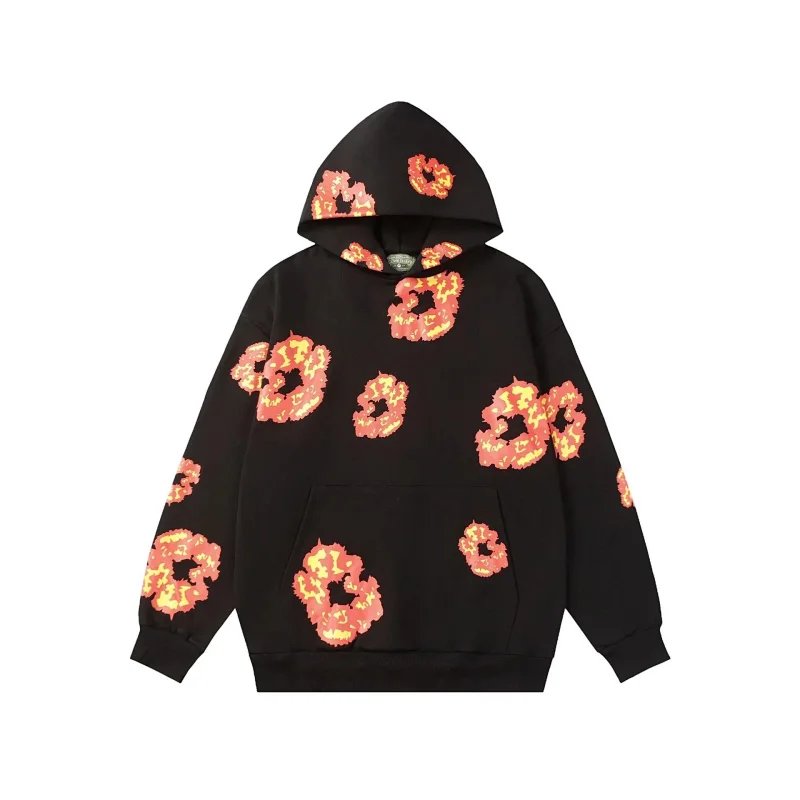 Denim Tears x Offset Wreath Hoodie Black