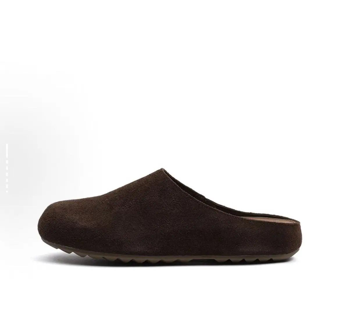 Birkenstock Boston Suede Clogs Taupe