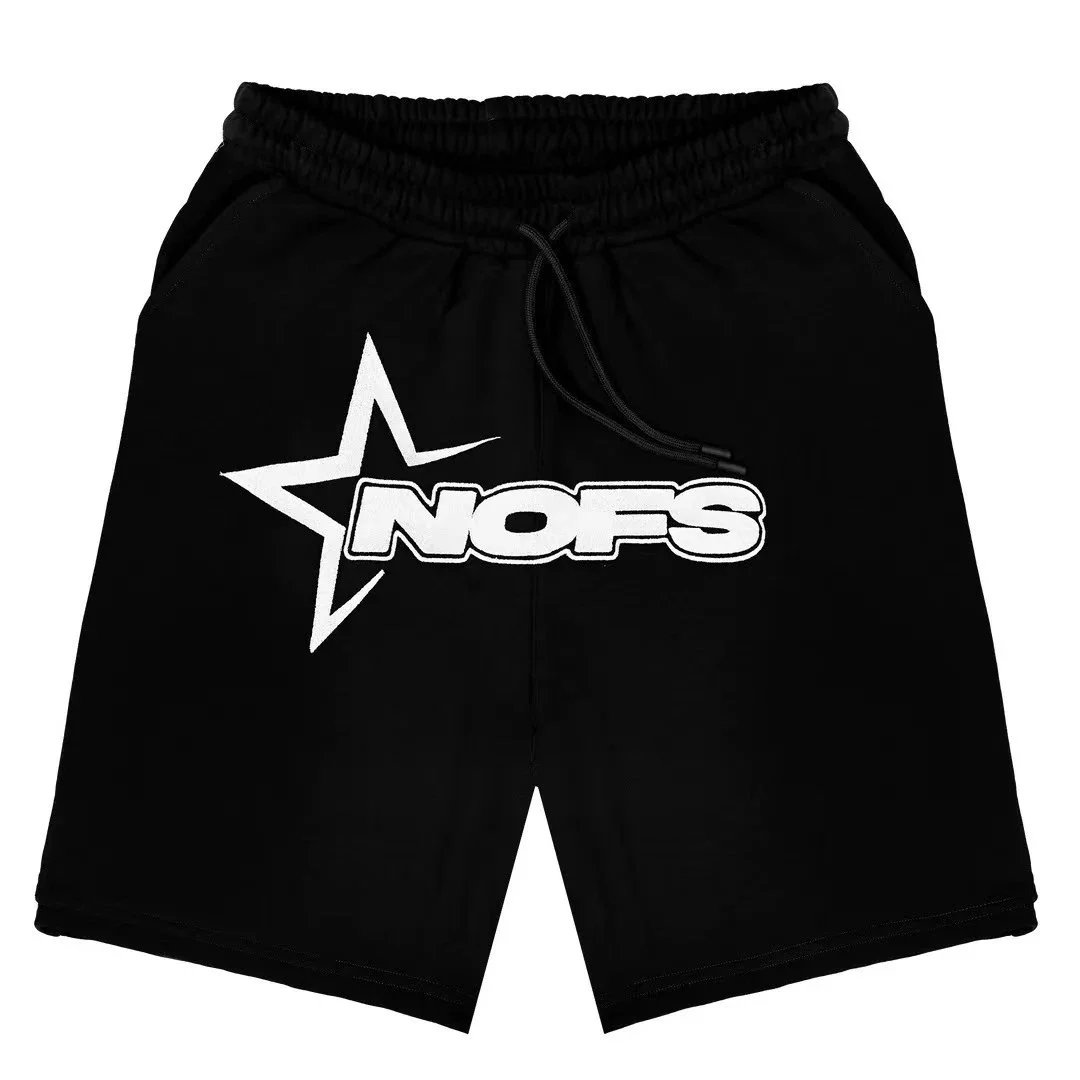 NOFS Star Logo T-Shirt Black