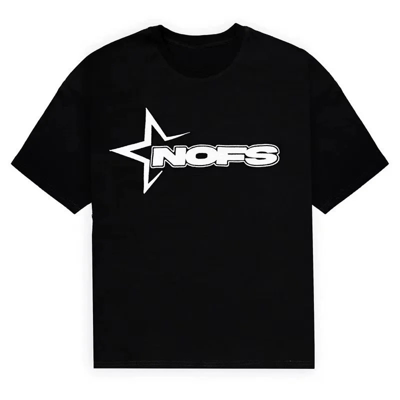 NOFS Star Logo T-Shirt Black
