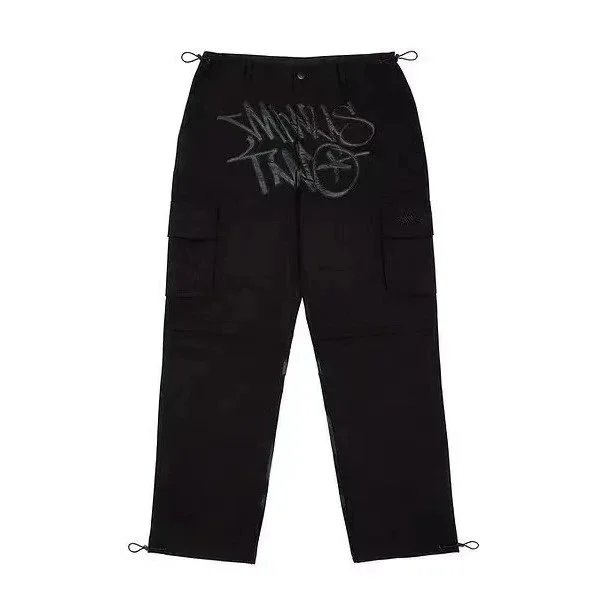 Minus Two Cargo Pants Black Pink