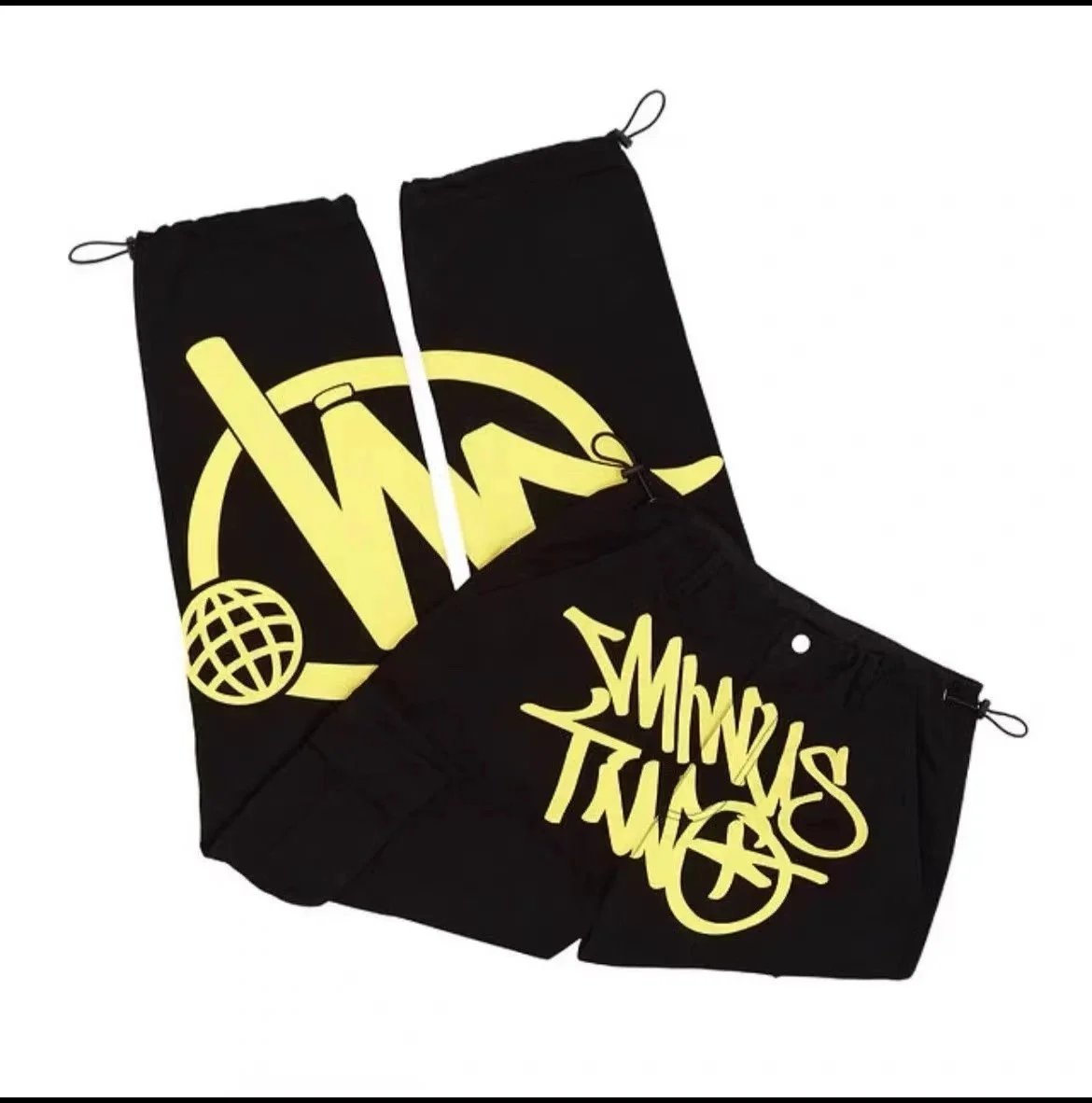 Minus Two Cargo Pants Black Pink