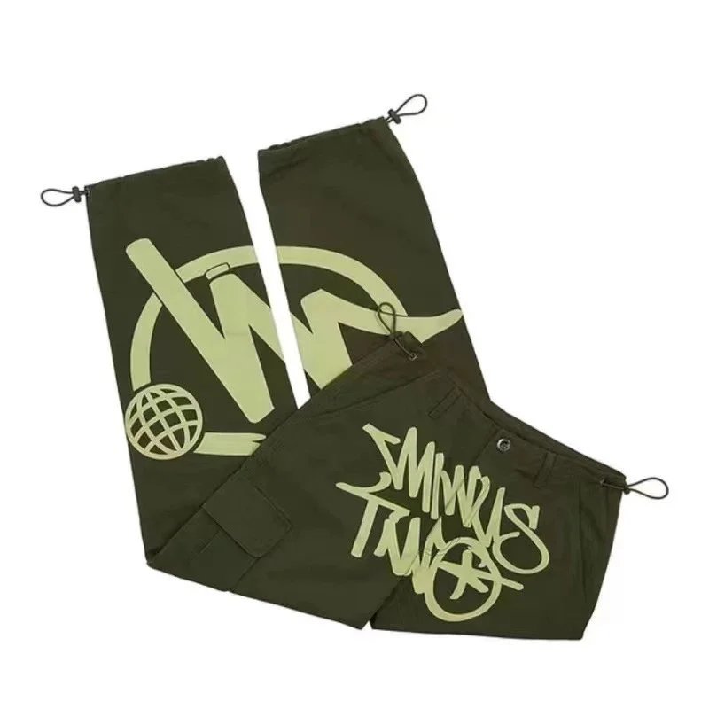 Minus Two Cargo Pants Black Pink